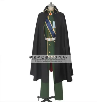 New Game idolish7 Halloween cosplay YAOTOME GAKU cos costume suit (cloak+coat+pants+belt+Shoulder strap)
New Game idolish7 Halloween cosplay YAOTOME GAKU cos costume suit (cloak+coat+pants+belt+Shoulder strap)