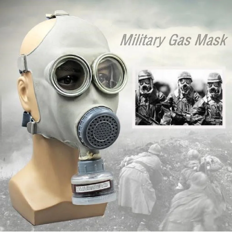 Military Gas Mask 64 Full-face Respirator Painting Spray Pesticide Natural Rubber Mask Chemical Prevention 0.5M Pipe Filters
Military Gas Mask 64 Full-face Respirator Painting Spray Pesticide Natural Rubber Mask Chemical Prevention 0.5M Pipe Filters