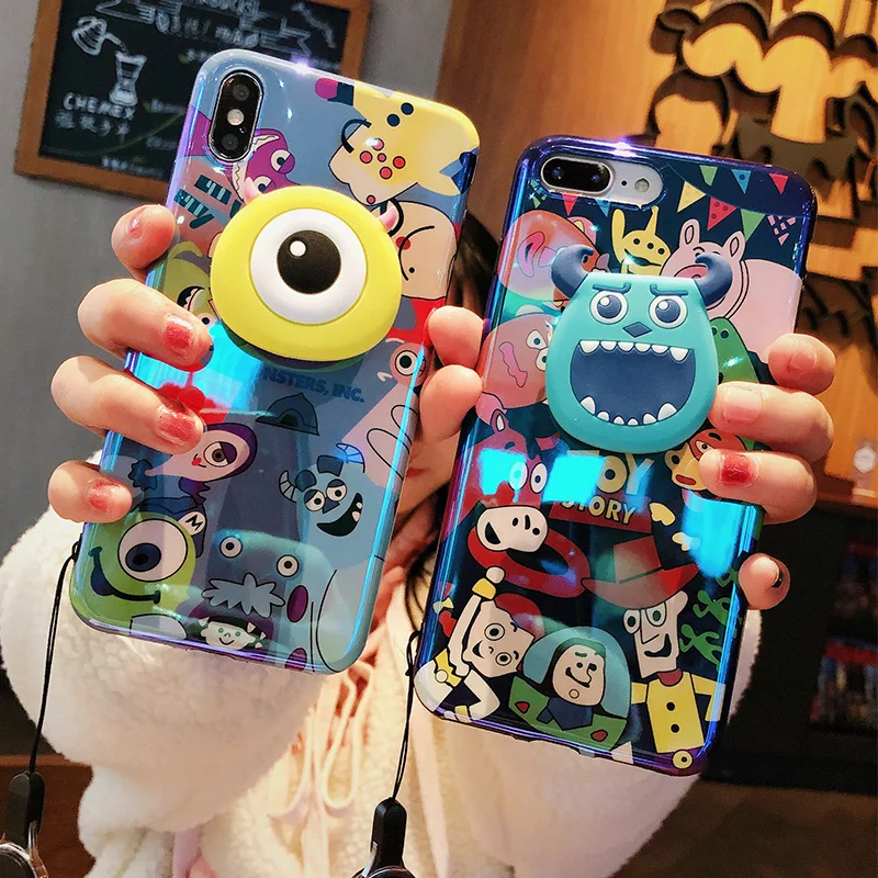 For iphone XS max Cute Monsters Case,Soft Sullivan Mike cover For iphone 8plus 8 X XR 6 6s 6sp 7 7P Cartoon Shell +stander+strap
For iphone XS max Cute Monsters Case,Soft Sullivan Mike cover For iphone 8plus 8 X XR 6 6s 6sp 7 7P Cartoon Shell +stander+strap