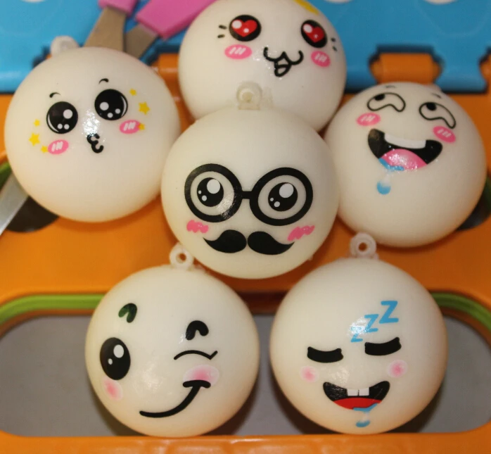 Squishy bread 10CM simulation, PU bag, key, pendant, beard
