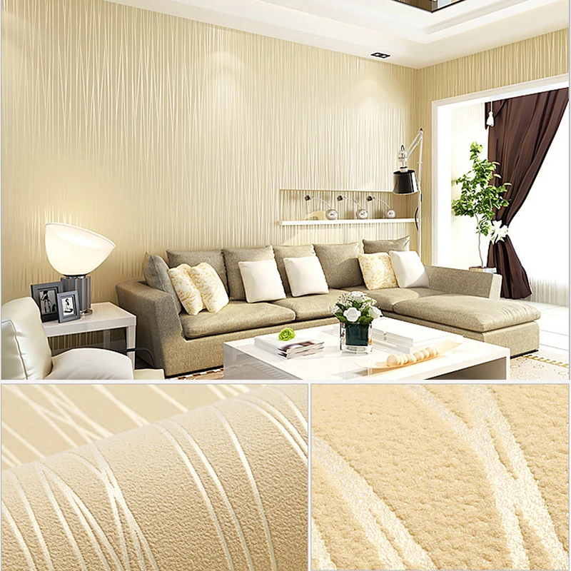 Self-adhesive Modern Minimalist Wall Paper Striped Solid Color Non Woven Wallpaper Living Room Tv Sofa Background Wallcovering
Self-adhesive Modern Minimalist Wall Paper Striped Solid Color Non Woven Wallpaper Living Room Tv Sofa Background Wallcovering