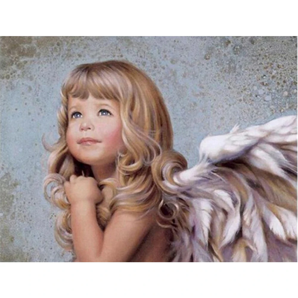 LI LOYE DIY Diamond painting Angel girl diamond cross stitch Resin Round diamond embroidery sets unfinished decor Painting RT825
LI LOYE DIY Diamond painting Angel girl diamond cross stitch Resin Round diamond embroidery sets unfinished decor Painting RT825
