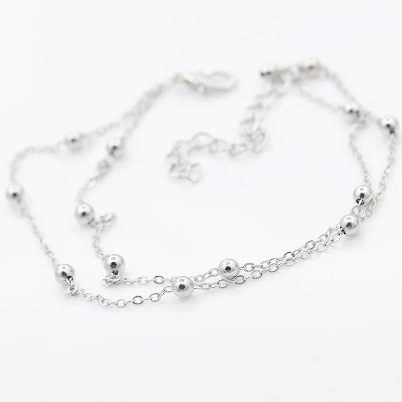 1pcs Sexy Women Gold Silver Barefoot Sandal Beach Double Link Tassel Chain Anklets Bracelets Ankle Hand Foot Jewelry Gift
1pcs Sexy Women Gold Silver Barefoot Sandal Beach Double Link Tassel Chain Anklets Bracelets Ankle Hand Foot Jewelry Gift