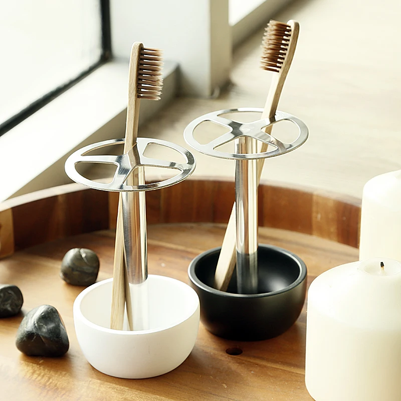 304 stainless steel +ABS toothbrush holder punch-free Creative pen holder fork chopsticks storage desktop rack Bathroom Shelves
304 stainless steel +ABS toothbrush holder punch-free Creative pen holder fork chopsticks storage desktop rack Bathroom Shelves