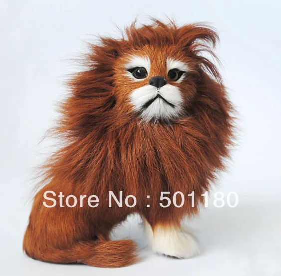 free shipping decorative animal figurine lion figurine lion king crafts