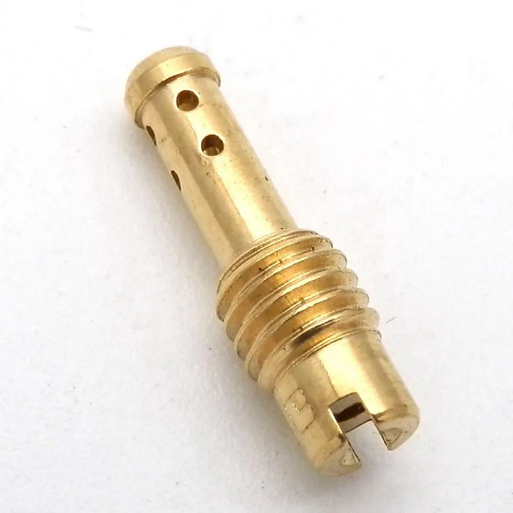 Motorcycle Carburetor Pilot Jet 8 Bleed Holes for MIKUNI VM/TM/TMX VM22/210 AX100 EN GN TZR TM TMS SIZE 10- 37.5
Motorcycle Carburetor Pilot Jet 8 Bleed Holes for MIKUNI VM/TM/TMX VM22/210 AX100 EN GN TZR TM TMS SIZE 10- 37.5