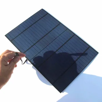 NEW 10W 18V Solar Panel Solar Cell Module Polycrystalline PET DIY System For 12V Battery Charger With DC 5521 Bus Free Shipping
NEW 10W 18V Solar Panel Solar Cell Module Polycrystalline PET DIY System For 12V Battery Charger With DC 5521 Bus Free Shipping