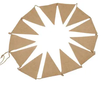 Vintage Jute Hessian Burlap Bunting Banner Wedding party Photography Props Decoration Banner 13 Flags
Vintage Jute Hessian Burlap Bunting Banner Wedding party Photography Props Decoration Banner 13 Flags