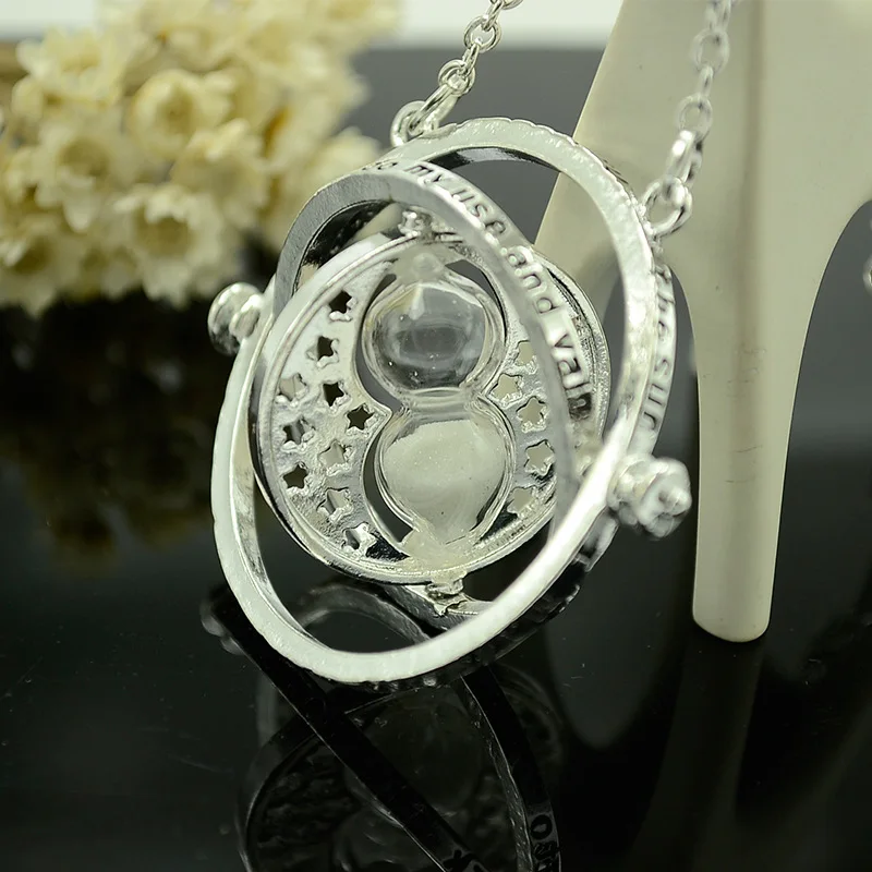 10 Geometric round Hourglass Time converter Double circle Harry Time Potter Necklace funnel Multi-layer circle rotation jewelry
10 Geometric round Hourglass Time converter Double circle Harry Time Potter Necklace funnel Multi-layer circle rotation jewelry