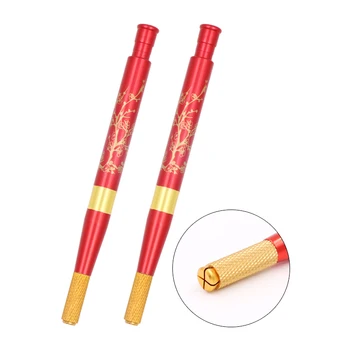 2Pcs Professional Manual Eyebrow Tattoo Microblade Pen Permanent Makeup Microblading Lip Tattooing Machine Pens + 10pcs needle
2Pcs Professional Manual Eyebrow Tattoo Microblade Pen Permanent Makeup Microblading Lip Tattooing Machine Pens + 10pcs needle