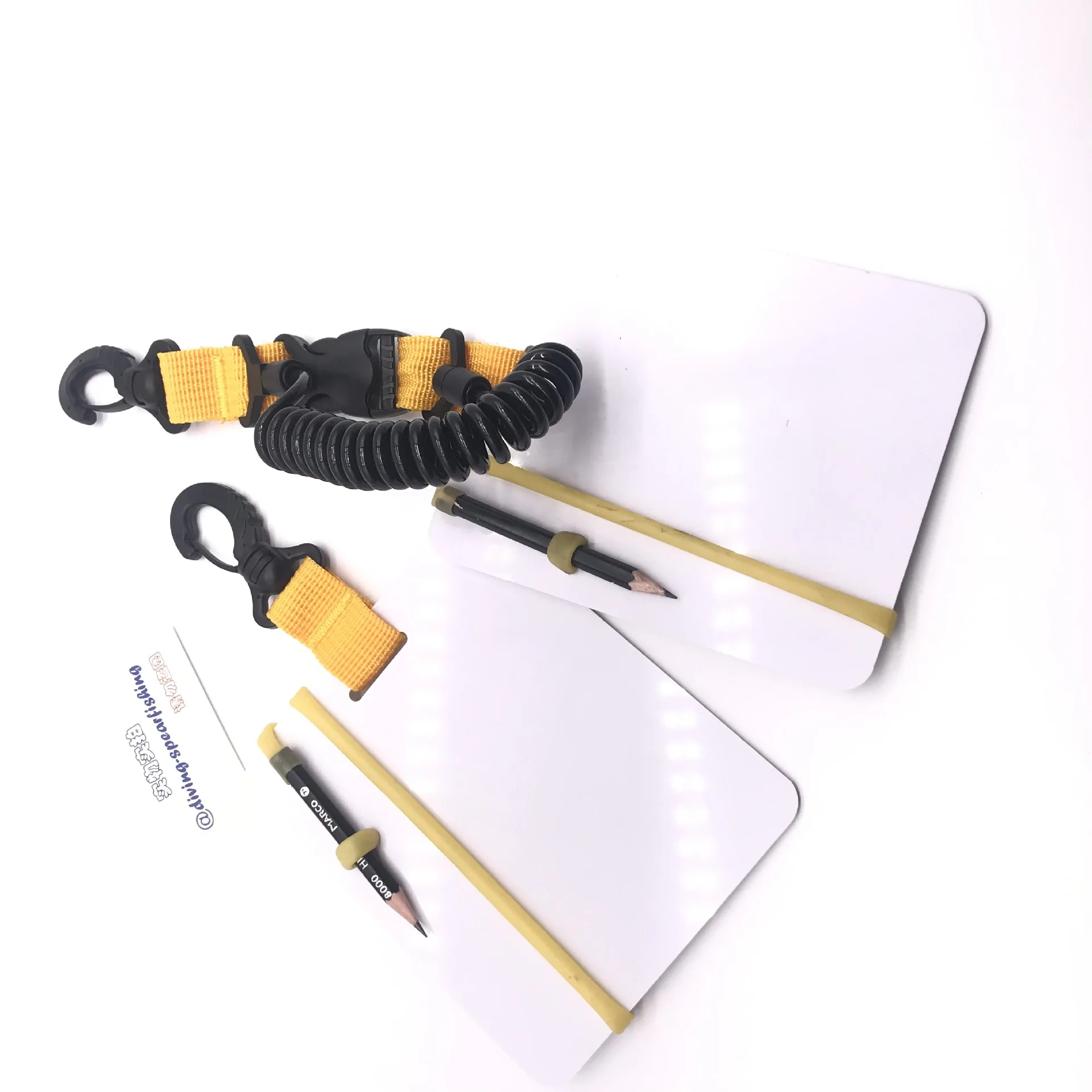 TSMC Underwater Writing Diving Slate Wordpad Gear Board with Swivel Clip and Pencil for Water Sports Diving +Anti-lost rope
TSMC Underwater Writing Diving Slate Wordpad Gear Board with Swivel Clip and Pencil for Water Sports Diving +Anti-lost rope