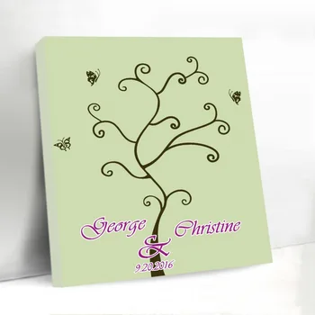 Chic Canvas Fingerprint Tree with Butterfly Wedding Guestbook Custom Unique Signature Guest Book for Graduation Birthday Party 
Chic Canvas Fingerprint Tree with Butterfly Wedding Guestbook Custom Unique Signature Guest Book for Graduation Birthday Party