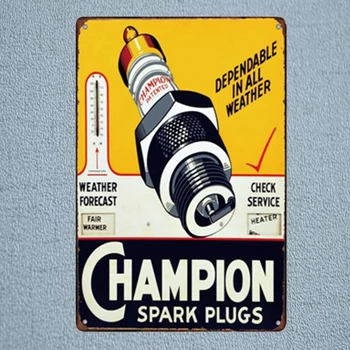 Spark Plugs Motor Home Garage Vintage Tin Signs Metal Plates For Wall Bar Home Art Garage Decor Cuadros 30X20CM A-3407
Spark Plugs Motor Home Garage Vintage Tin Signs Metal Plates For Wall Bar Home Art Garage Decor Cuadros 30X20CM A-3407
