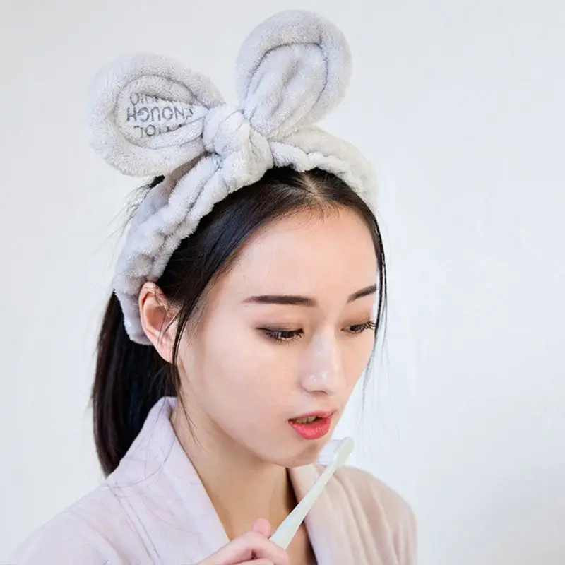 Women Girls Wide Ruched Plush Headband Cute Rabbit Ear Bowknot Letters Embroidered Hairband Elastic Makeup Turban Headwrap
Women Girls Wide Ruched Plush Headband Cute Rabbit Ear Bowknot Letters Embroidered Hairband Elastic Makeup Turban Headwrap