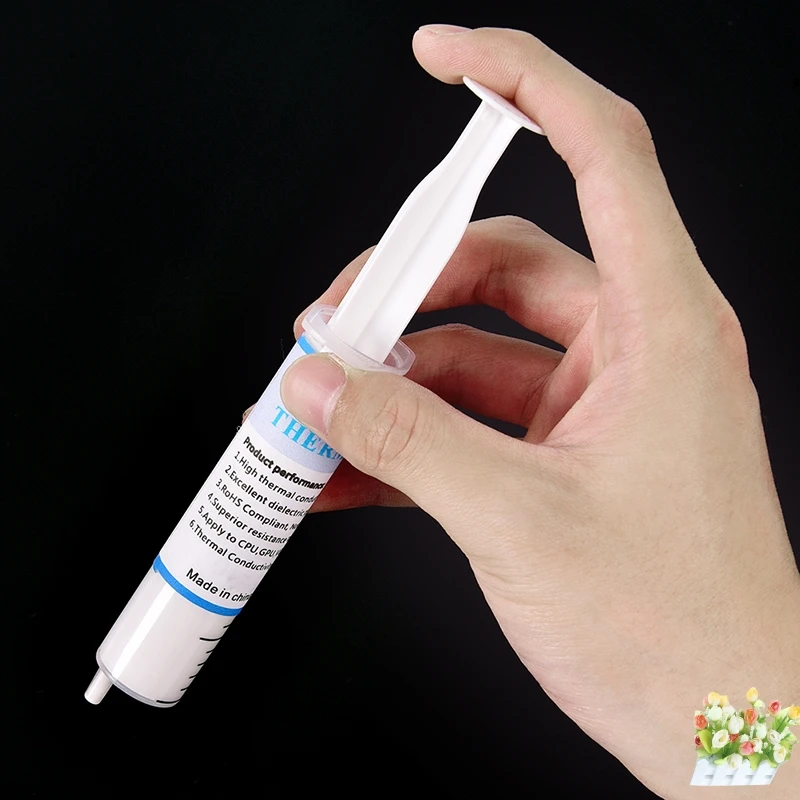 Hot Selling 30g Syringe Silver Thermal Paste Grease Compound Silicone For PC CPU Heatsink Graphics Card
Hot Selling 30g Syringe Silver Thermal Paste Grease Compound Silicone For PC CPU Heatsink Graphics Card