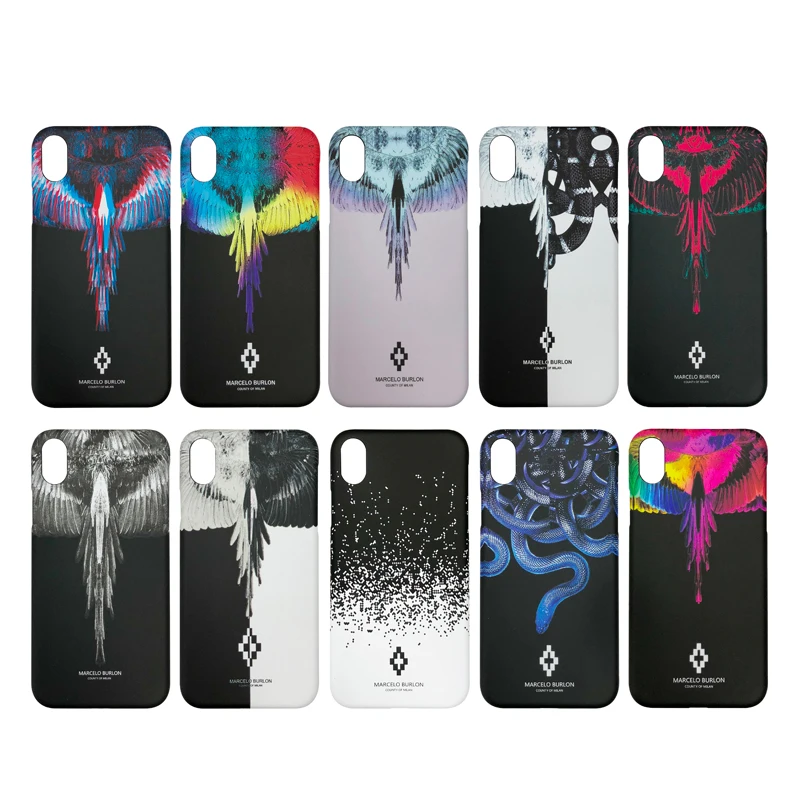 Fashion Wing marcelo burlon hard plastic case for apple iphoneXS XR X MAX 6 6S S plus 7 7plus 8 8plus snake phone cover Fundas
Fashion Wing marcelo burlon hard plastic case for apple iphoneXS XR X MAX 6 6S S plus 7 7plus 8 8plus snake phone cover Fundas