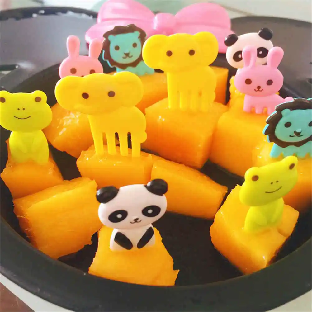 New 10pcs/lot Cute Animal Farm Mini Cartoon Fruit Fork Sign Resin Fruit Toothpick Bento Lunch Decor For Kids Randomly Tool
New 10pcs/lot Cute Animal Farm Mini Cartoon Fruit Fork Sign Resin Fruit Toothpick Bento Lunch Decor For Kids Randomly Tool