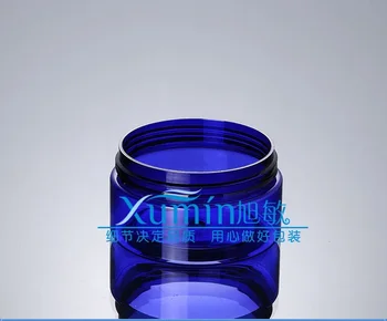 100g blue PET Bottle With Gorgeous silver aluminum Cap, 100ml Plastic Container Cream Jar, Cosmetic jar 
100g blue PET Bottle With Gorgeous silver aluminum Cap, 100ml Plastic Container Cream Jar, Cosmetic jar