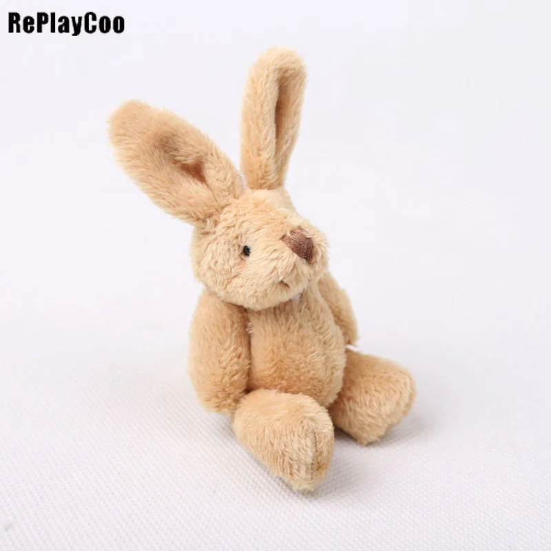 50Pcs/Lot Kawaii Mini Bunny 11CM Plush Toys Cute Rabbit Soft Stuffed Animal Toys Small Pendant By Phone Gifts For Wedding 03102
50Pcs/Lot Kawaii Mini Bunny 11CM Plush Toys Cute Rabbit Soft Stuffed Animal Toys Small Pendant By Phone Gifts For Wedding 03102
