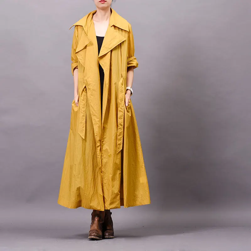 Johnature Women Solid Color Trench Turn-down Collar Bandage Coats Fashion 2019 Spring New Loose Pockets Cardigan Women Trench
Johnature Women Solid Color Trench Turn-down Collar Bandage Coats Fashion 2019 Spring New Loose Pockets Cardigan Women Trench