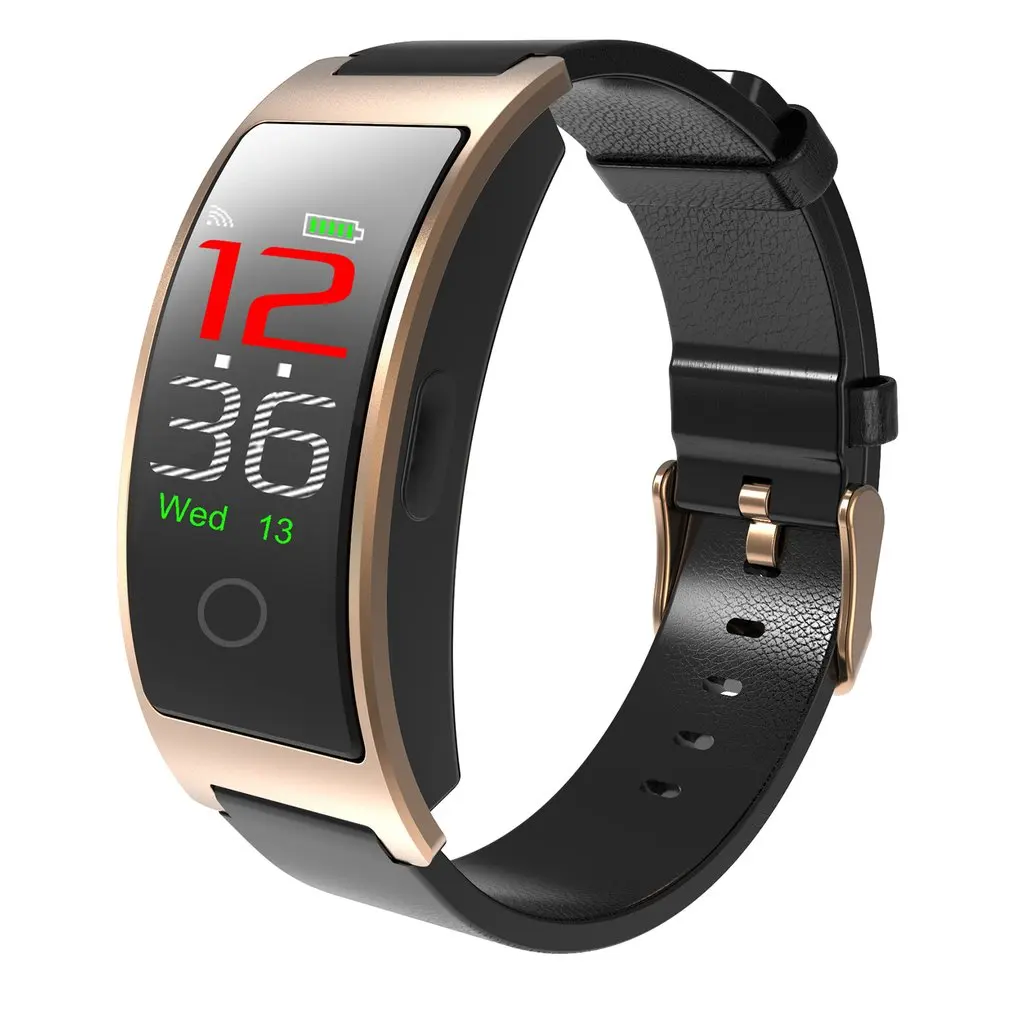 

CK11C 0.96 Inch Screen Smartband Heart Rate Blood Pressure Monitor Pedometer Bluetooth Smart Bracelet Waterproof Sports Watch