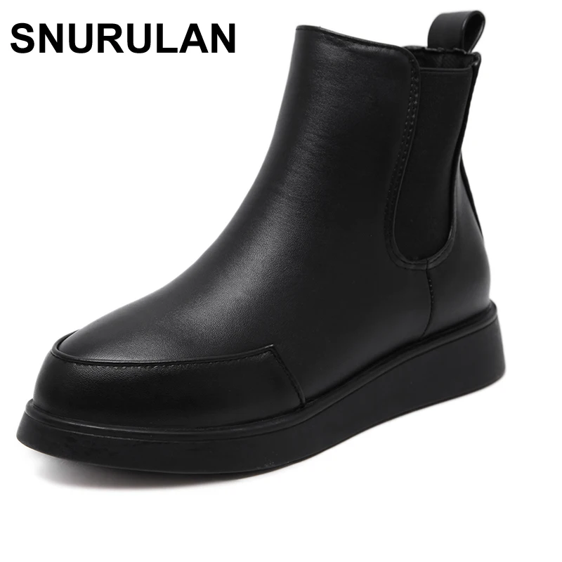 SNURULAN 2017 Chelsea Boots Women Black Fall Shoes New Brand Designer Pointed Toe Fashion Women Black Wedge Ankle Boots Nysiani
SNURULAN 2017 Chelsea Boots Women Black Fall Shoes New Brand Designer Pointed Toe Fashion Women Black Wedge Ankle Boots Nysiani