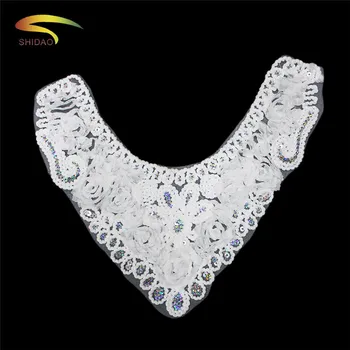 Shidao Chiffon Flower Sequins White Lace Chokers Collars for Women Fashion Sweet Modern Collar
Shidao Chiffon Flower Sequins White Lace Chokers Collars for Women Fashion Sweet Modern Collar