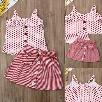 Toddler Kids Baby Girl 1Y-6Y Ruffle Sleeveless Top Bowknot Short Skirts Clothes Outfit
Toddler Kids Baby Girl 1Y-6Y Ruffle Sleeveless Top Bowknot Short Skirts Clothes Outfit