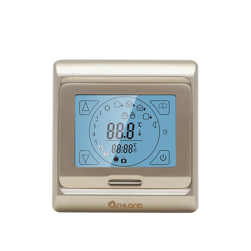 Free Shipping Touch Screen Floor Heating Thermostat 16A Programmable Room Digital Temperature Controller
Free Shipping Touch Screen Floor Heating Thermostat 16A Programmable Room Digital Temperature Controller