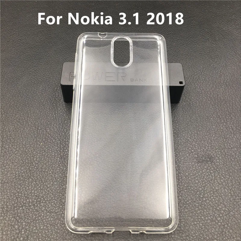 Ультратонкий силиконовый чехол Capinha для Nokia 3 1 Nokia3.1 TA-1063 5 2 ''чехол телефона
