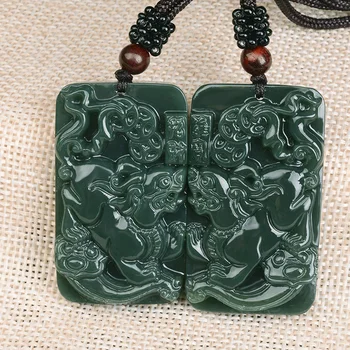Free shipping xinjiang hetian jade pendant guangong Bodhisattva head pendant for security and peace pendant
Free shipping xinjiang hetian jade pendant guangong Bodhisattva head pendant for security and peace pendant