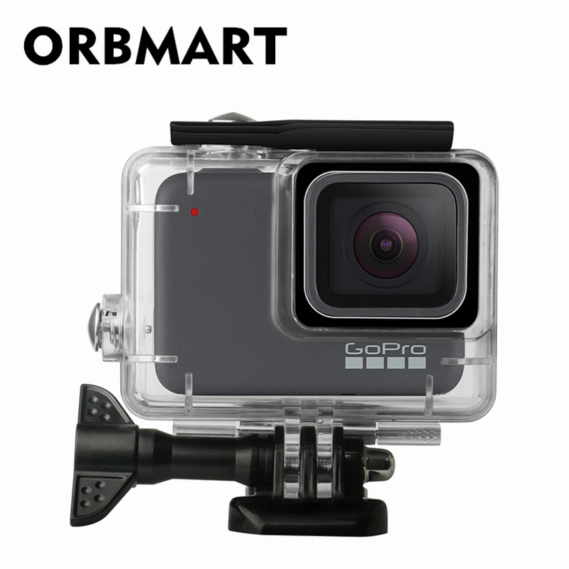 ORBMART 45M Waterproof Case Cover Housing For Go Pro Gopro Hero 7 White Silver Sport Camera Underwater Protection Shell
ORBMART 45M Waterproof Case Cover Housing For Go Pro Gopro Hero 7 White Silver Sport Camera Underwater Protection Shell