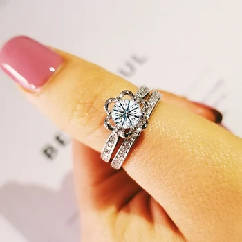 2020 new luxury halo 925 sterling silver wedding ring set for women lady anniversary gift jewelry bulk sell Black Friday R5128
2020 new luxury halo 925 sterling silver wedding ring set for women lady anniversary gift jewelry bulk sell Black Friday R5128