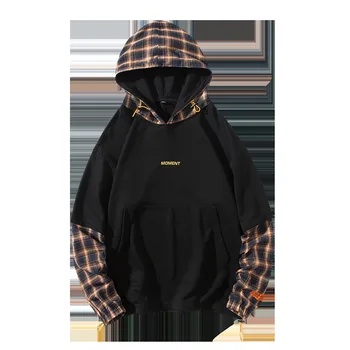 2019 Autumn New Korean Version Of The Japanese Simple Tide Boy Hit Color Hooded Fake Two Large Size Tooling Casual Pullover
2019 Autumn New Korean Version Of The Japanese Simple Tide Boy Hit Color Hooded Fake Two Large Size Tooling Casual Pullover