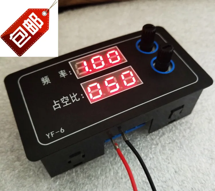 PWM Square Wave Rectangular Wave Signal Generator Driver Module, Pulse Frequency Duty Cycle Adjustable Single Chip Microcomputer
PWM Square Wave Rectangular Wave Signal Generator Driver Module, Pulse Frequency Duty Cycle Adjustable Single Chip Microcomputer