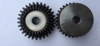 2 moudle Metal bevel gear tooth surface quenching of 90 degrees one pair 2pieces 1:1 transmission 2M30 
2 moudle Metal bevel gear tooth surface quenching of 90 degrees one pair 2pieces 1:1 transmission 2M30