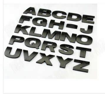 DIY Car Metal Auto Emblem Badge Decals Matte Black Letter Sticker A-Z 0-9 45MM x1pcs 3D Logo Letters
DIY Car Metal Auto Emblem Badge Decals Matte Black Letter Sticker A-Z 0-9 45MM x1pcs 3D Logo Letters