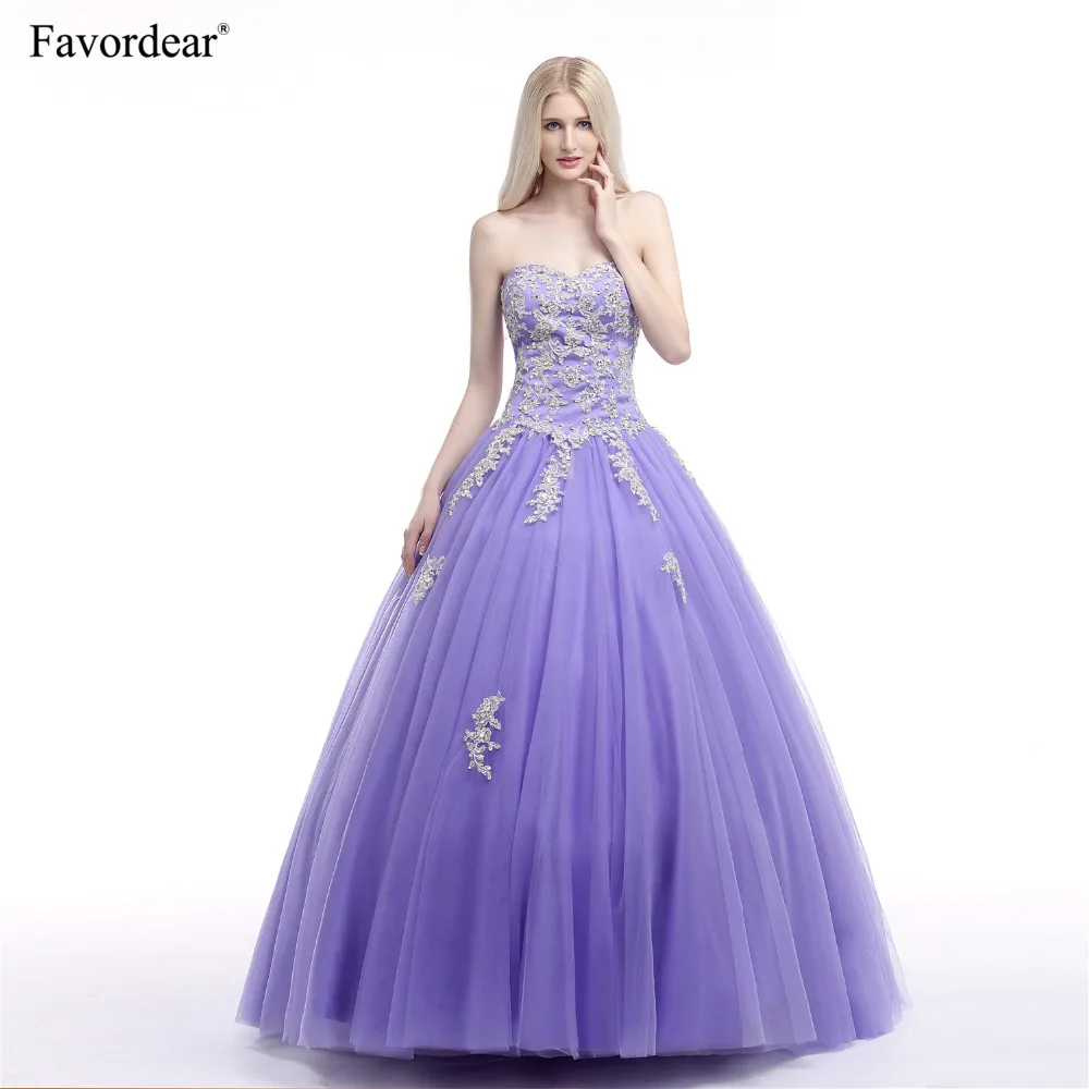 Favordear New Ball Gown Sweetheart Gold Beaded Lavender Sweetheart Quinceanera Dresses Vestido De 15 Anos De Debutante
Favordear New Ball Gown Sweetheart Gold Beaded Lavender Sweetheart Quinceanera Dresses Vestido De 15 Anos De Debutante