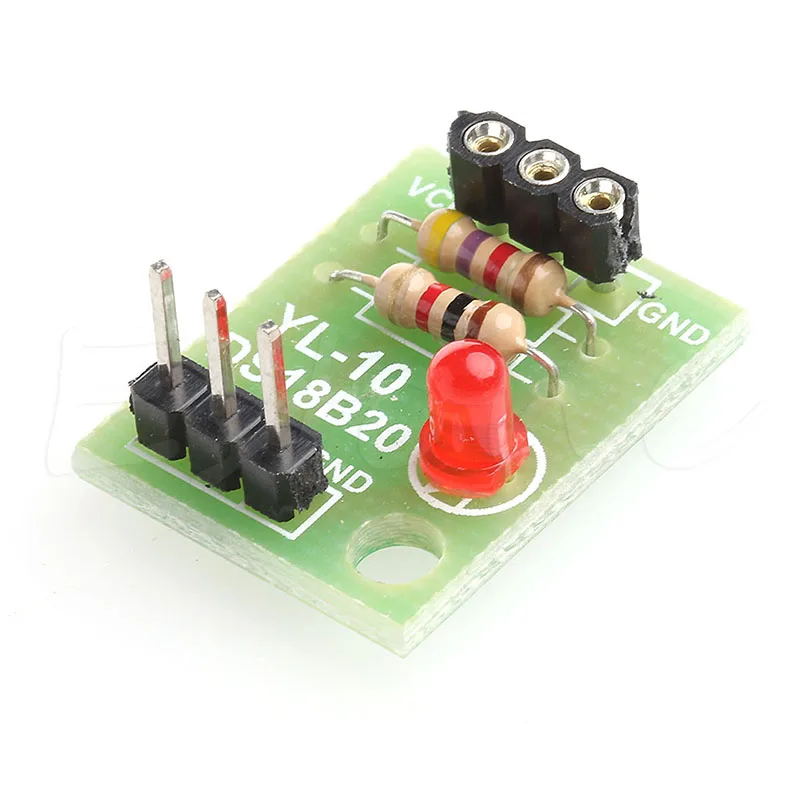 DS18B20 Temperature Sensor Module Temperature Measurement Module ( Without Chip) For Arduino DIY Electronic Toy Kit
DS18B20 Temperature Sensor Module Temperature Measurement Module ( Without Chip) For Arduino DIY Electronic Toy Kit