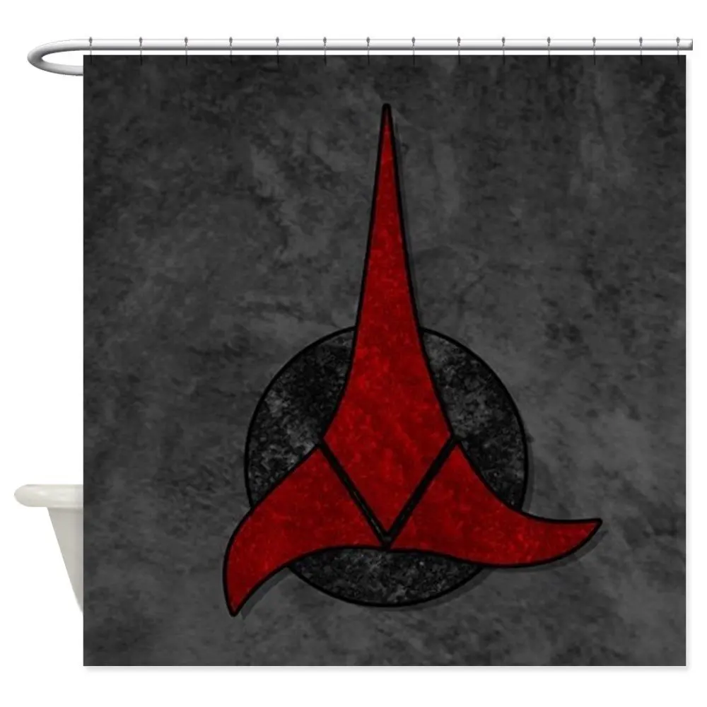STARTREK KLINGON STONE Decorative Fabric Shower Curtain Set and Carpets Home Decor Kitchen Door Mats 
STARTREK KLINGON STONE Decorative Fabric Shower Curtain Set and Carpets Home Decor Kitchen Door Mats