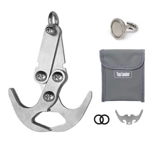 Stainless Steel Climbing Magnetic Claw Rescue EDC Tool Gravity Survival Folding Grappling Hook Rock Outdoor Climbing Equipment
Stainless Steel Climbing Magnetic Claw Rescue EDC Tool Gravity Survival Folding Grappling Hook Rock Outdoor Climbing Equipment
