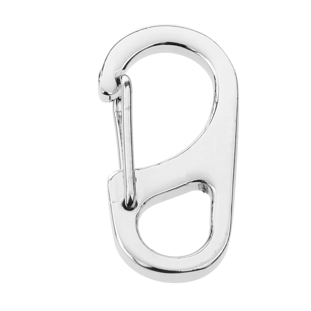 Multi-Functional Stainless steel Double Clip Carabiner Key holder 8 shaped key ring Climbing Hiking Outdoor Travel Accessories
Multi-Functional Stainless steel Double Clip Carabiner Key holder 8 shaped key ring Climbing Hiking Outdoor Travel Accessories