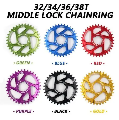 WUZEI Mountain Bike Narrow wide chainring round shape 32 t 34 t 36 t 38 t for MTB 11s 10s 9s * 11 Chain wheel ring
WUZEI Mountain Bike Narrow wide chainring round shape 32 t 34 t 36 t 38 t for MTB 11s 10s 9s * 11 Chain wheel ring