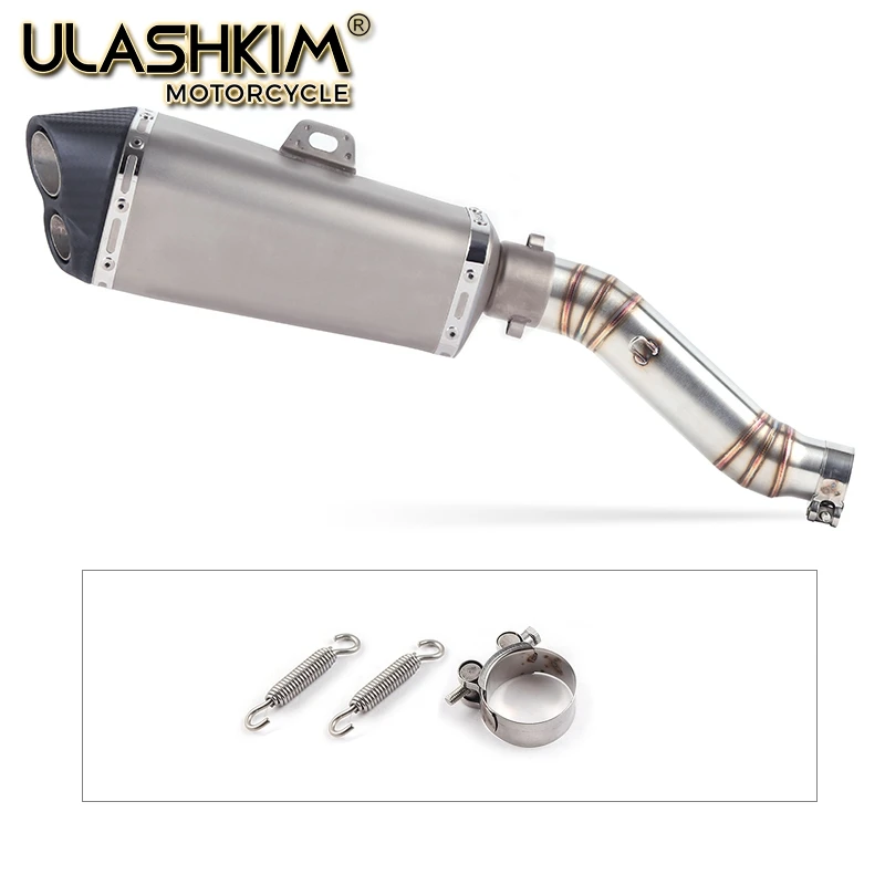 Motorcycle Full Exhaust System Muffler Escape Modified Contact Middle Link Pipe Tube Slip On For Honda CBR300 CBR300R
Motorcycle Full Exhaust System Muffler Escape Modified Contact Middle Link Pipe Tube Slip On For Honda CBR300 CBR300R