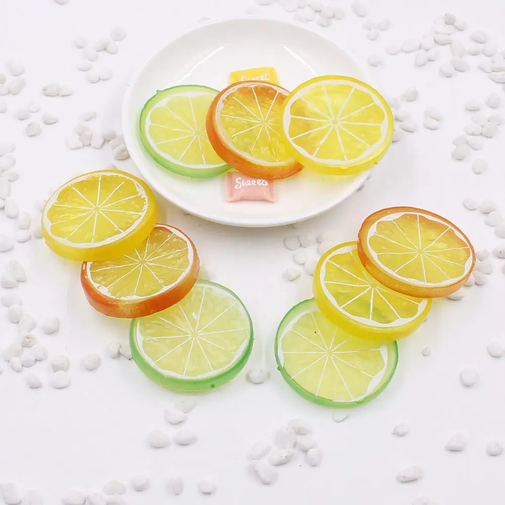 10 pcs / lot mini simulation lemon slices super small foam plastic artificial fruit fake model part of the kitchen wedding decor
10 pcs / lot mini simulation lemon slices super small foam plastic artificial fruit fake model part of the kitchen wedding decor