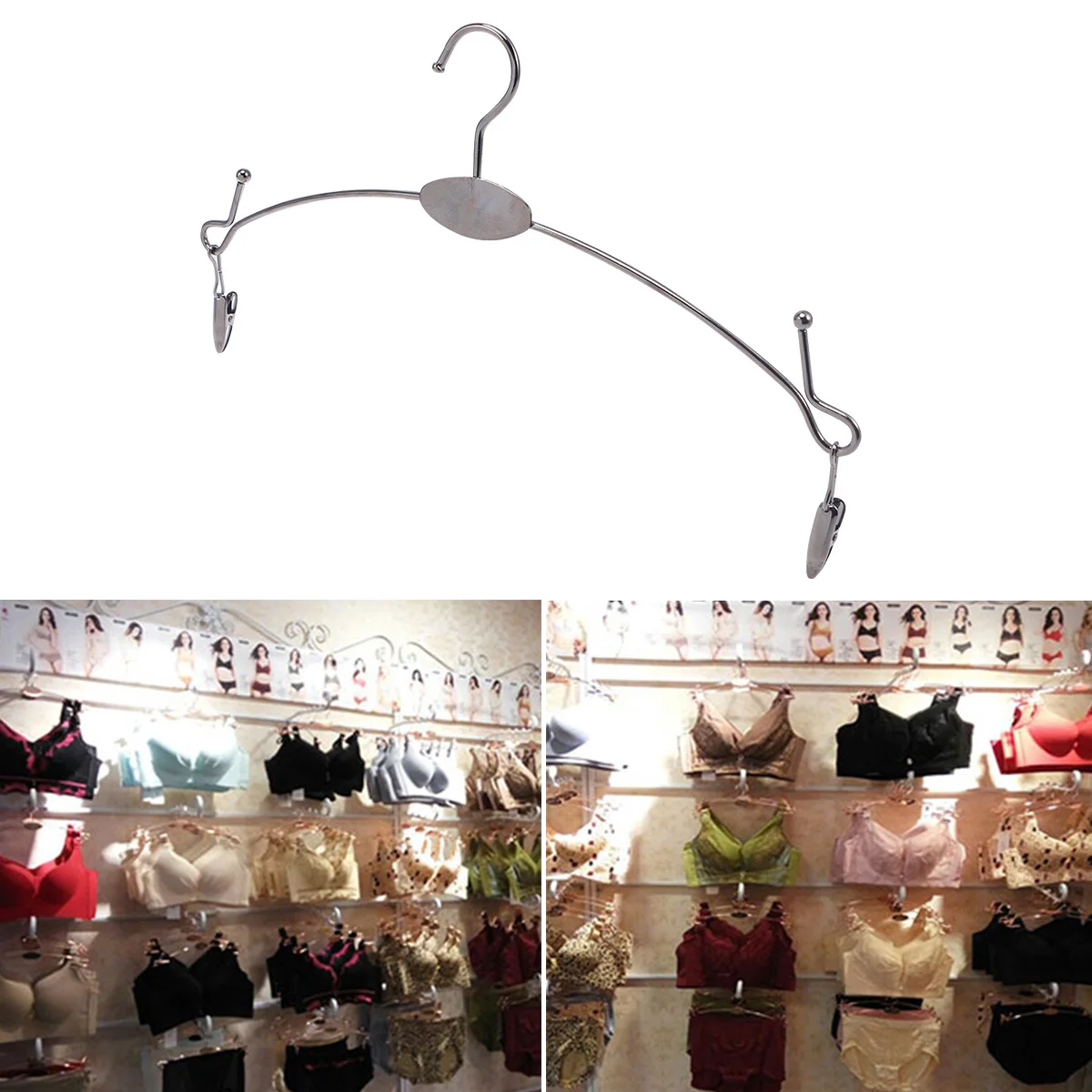 5pcs/pack Laundry Hanger Drying Rack Coat Hanger with Curving Tips and Clips for Underwear Bra Panties
5pcs/pack Laundry Hanger Drying Rack Coat Hanger with Curving Tips and Clips for Underwear Bra Panties