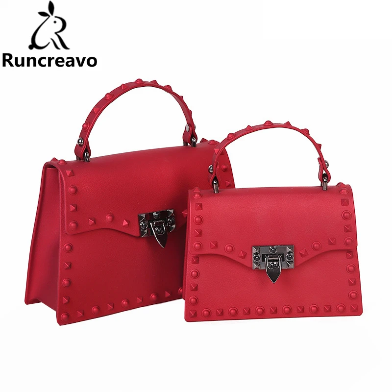 2018 New European Fashion PVC Small Package shoulder Bag Matte Jelly Diamond Rivet Portable messenger Bags totes bolsa feminina
2018 New European Fashion PVC Small Package shoulder Bag Matte Jelly Diamond Rivet Portable messenger Bags totes bolsa feminina