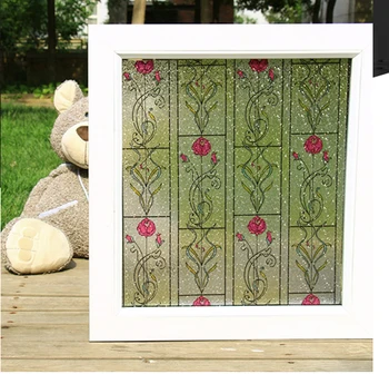 Color Rose Flms Windows Static Cling Frost Rose Iron Flower Sunscreen Decorative Stained Window Film Textured Window Sticker
Color Rose Flms Windows Static Cling Frost Rose Iron Flower Sunscreen Decorative Stained Window Film Textured Window Sticker