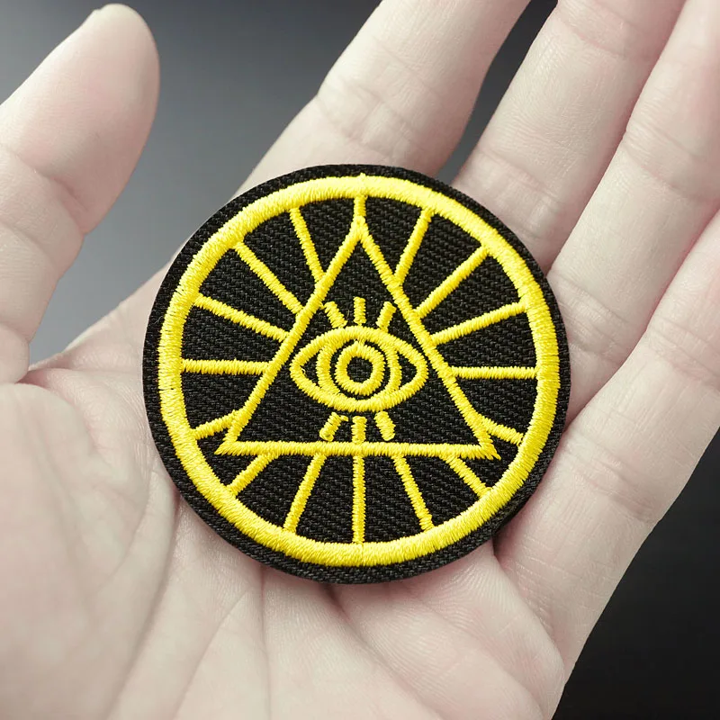 EYE Size:5.3x5.3cm Badges Patch Jeans Bag Hat Clothes Apparel Sewing Decoration Applique Bagde Patches Accessories
EYE Size:5.3x5.3cm Badges Patch Jeans Bag Hat Clothes Apparel Sewing Decoration Applique Bagde Patches Accessories