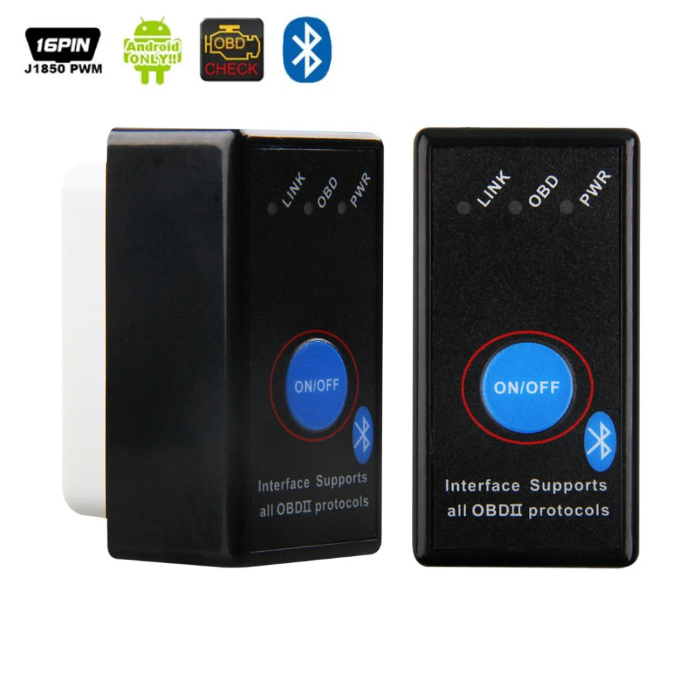 Auto Diagnostic Tool Mini ELM327 V1.5 with Switch Support Full Protocol ELM327 V 1.5 OBD-II OBD2 Scanner bluetooth support AT
Auto Diagnostic Tool Mini ELM327 V1.5 with Switch Support Full Protocol ELM327 V 1.5 OBD-II OBD2 Scanner bluetooth support AT